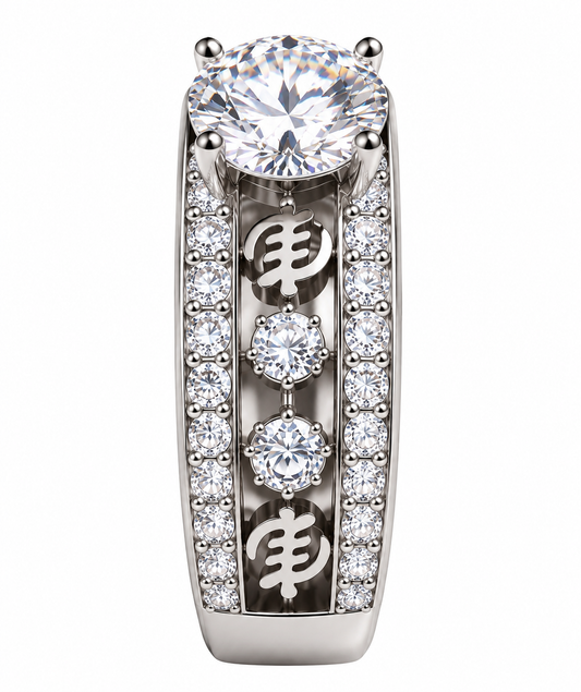 THE NYAME RING (Faith. Forever. Divine love.)