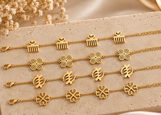 Adinkra Symbol Bracelet