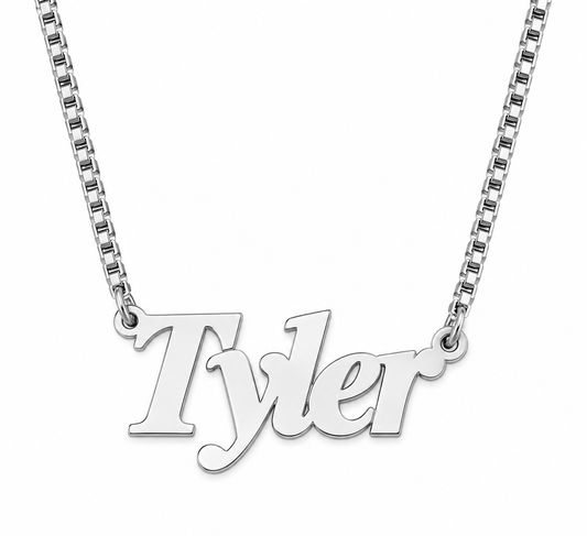 Custom Box Link Chain - Boys