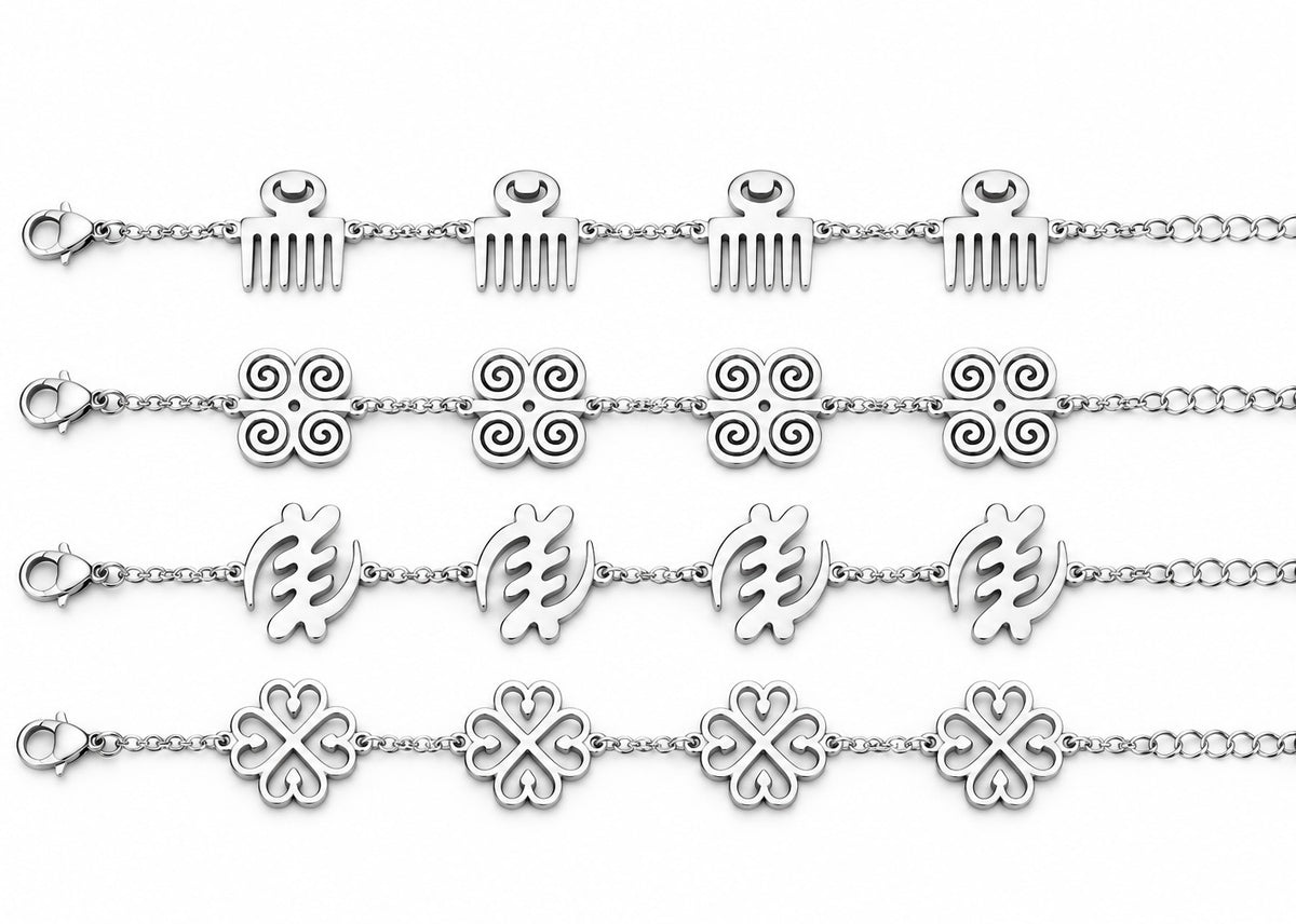 Adinkra Symbol Bracelet