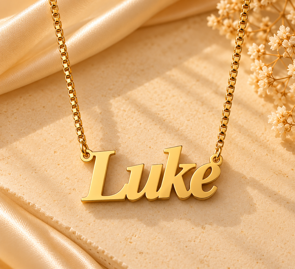 Custom Box Link Chain - Boys