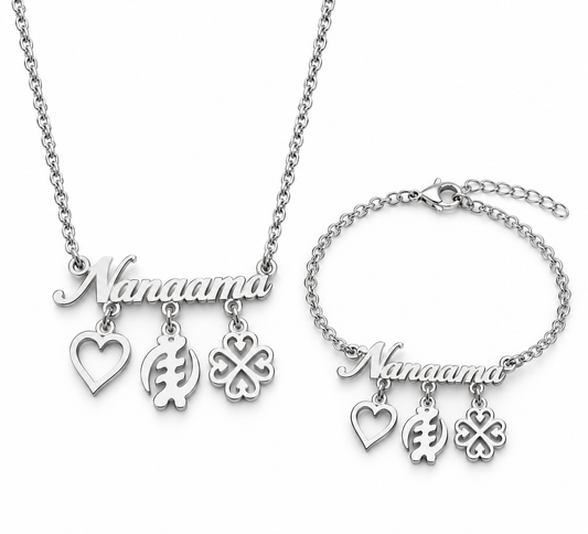 Necklace and Anklet Set