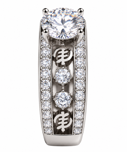 THE NYAME RING (Faith. Forever. Divine love.)