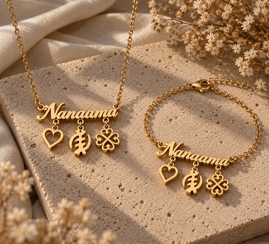 Necklace and Anklet Set